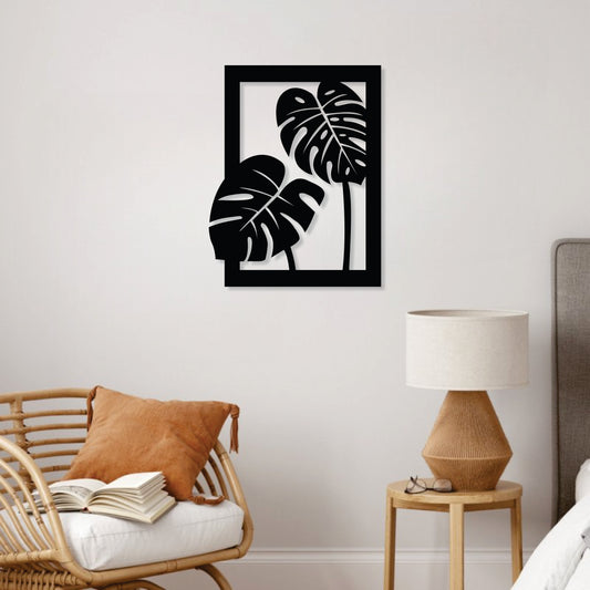 Leaf Frame Wall Hanging Decor
